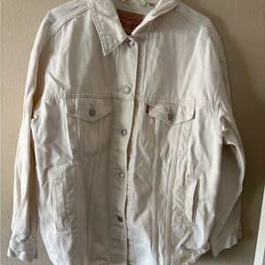 Levi's Women's Off-White Denim Jacket